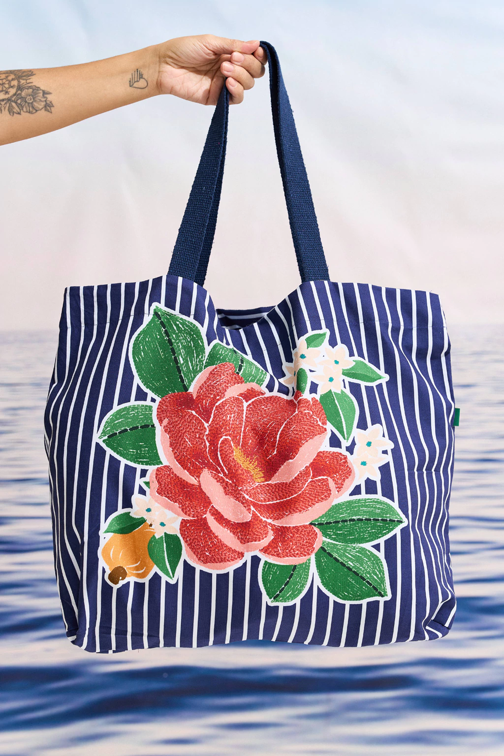 Ecobag Retangular Azul Marinho