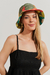 Chapéu Bucket Pregas Floral Verde - comprar online