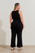 Calça Lisa Malha Trico Preto na internet