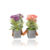 Vaso Com Flor Artificial 24cm