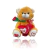 Urso Com Coração É Flor 23cm - comprar online