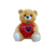 Urso Pelúcia Com Coração 20cm na internet