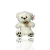Urso Com Laço 30cm - Kibichinhos de Pelúcia