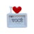 Porta Retrato I Love You 10x15cm