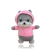 Urso capuz 26cm