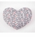 Coração M Estampado O Meu Amor é Teu 38x32cm - comprar online