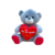 Urso Com Coração 23cm - comprar online