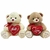 Urso Com Coração 37cm