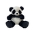 Panda De Pelúcia 21x20x32cm