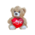 Urso Com Coração 18cm. na internet