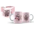 Caneca Porcelana Com Caixa Estampada Ensinando A Voar Em Direção Dos Sonhos 325ml