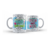 Caneca Porcelana Com Caixa Um Livro,Uma Caneta ,Uma Criança Pode Mudar O Mundo 325ml