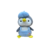 Pinguim P Com Macacão 35cm