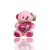 Urso Mini PP com Coração 21cm - Kibichinhos de Pelúcia