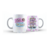 Caneca Porcelana Com Caixa-Mãe Te Amo Buquê 325ml