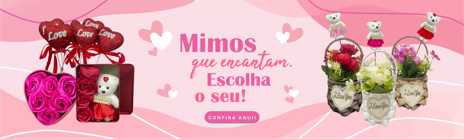 Banner de Kibichinhos de Pelúcia