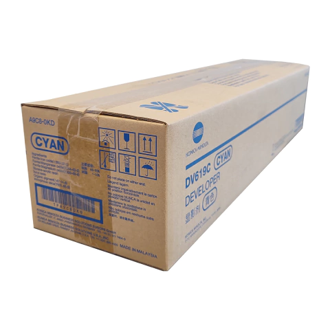 Unidad de revelado Konica Minolta DV-619C A9C80KD Bizhub C458 / C558 / C658