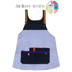 Jardinero Entallado Arcoíris - tienda online