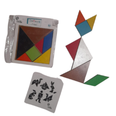 Tamgram de madera - comprar online