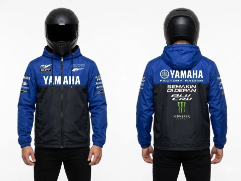 Rompeviento con abrigo Yamaha