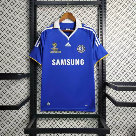 Camisa Chelsea Retrô 2008/2009 Azul - Adidas