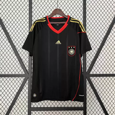Camisa Seleção Alemanha Retrô 2010 Preta - Adidas