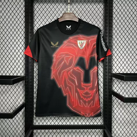 Camisa Athletic Bilbao Pré-Jogo 24/25 - Castore - Masculino Torcedor