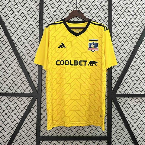 Camisa Colo Colo Goleiro 24/25 - Adidas - Masculino Torcedor - Amarela