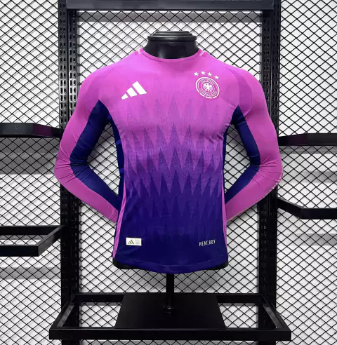 Camisa Alemanha Away 2024 - Adidas - Masculino Jogador - Manga Longa