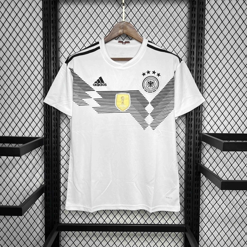 Camisa Seleção Alemanha Retrô 2018 Branca - Adidas