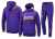 Conjunto NBA Los Angeles Lakers 23/24 - Nike - Jaqueta e Calça - Roxo