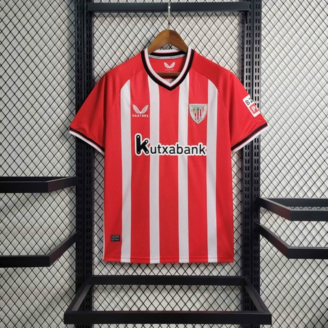 Camisa Athletic Bilbao Home 23/24 - Castore - Masculino Torcedor