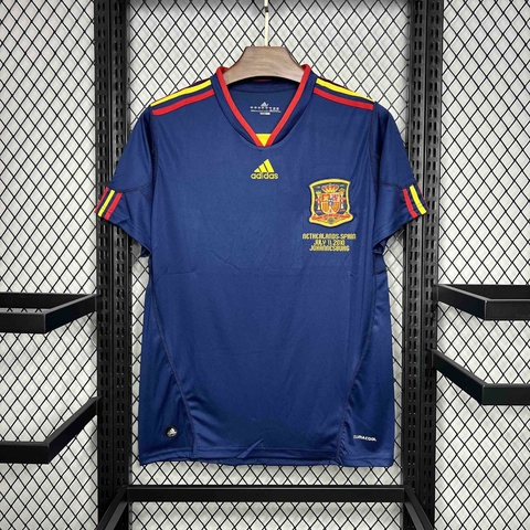 Camisa Espanha Retrô 2010 Azul Escuro - Adidas