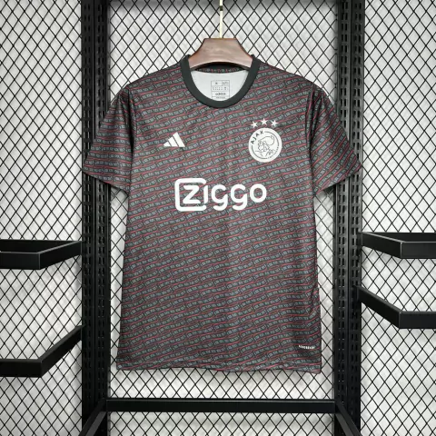 Camisa Ajax Pré Jogo 24/25 - Adidas - Masculino Torcedor