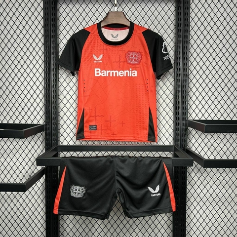 Conjunto Infantil Bayer Leverkusen Home 24/25 - Castore