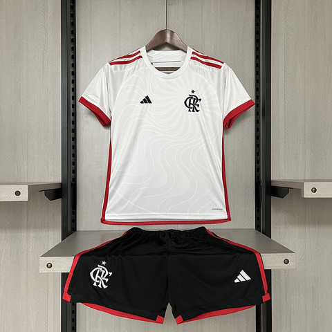 Conjunto Infantil Flamengo Away 24/25- Adidas - comprar online