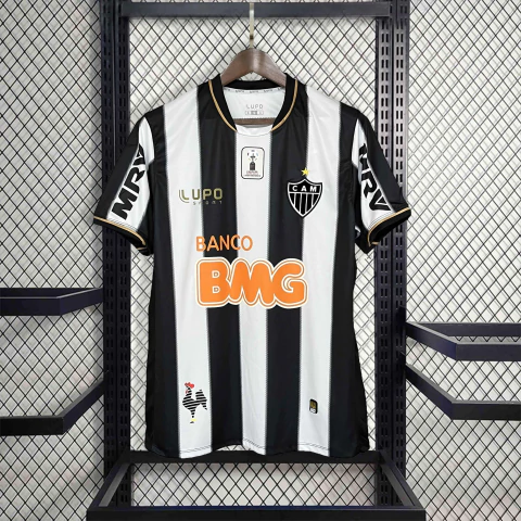 Camisa Atlético Mineiro Retrô 2013 Preto e Branco - Lupo - comprar online