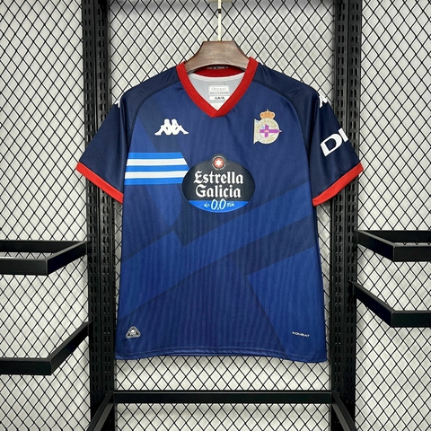 Camisa Deportivo La Coruna Away 24/25 - Kappa - Masculino Torcedor