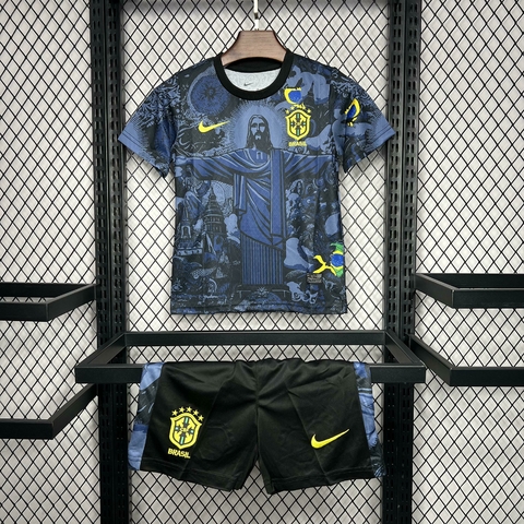 Conjunto Infantil Brasil Edição Especial 24/25 - Nike