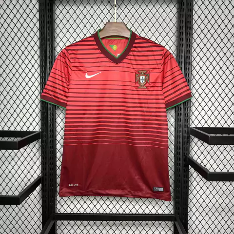 Camisa Portugal Retrô 2014 Vermelha - Nike