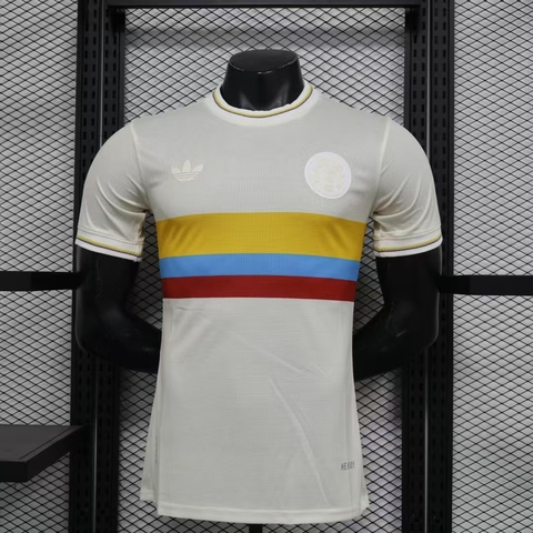 Camisa Colômbia Edição Especial 100 Anos 2024 - Adidas - Masculino Jogador