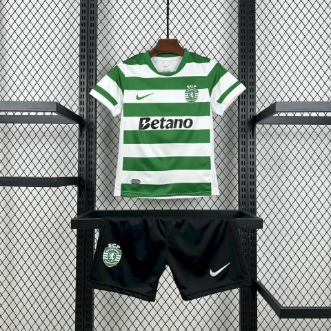 Conjunto Infantil Sporting Lisboa Home 25/26 - Nike - comprar online