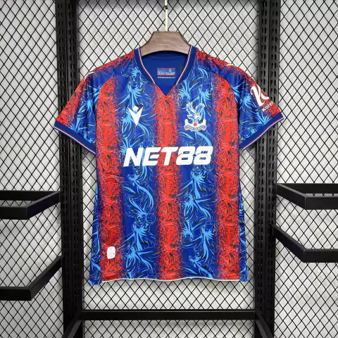 Camisa Crystal Palace Home 24/25- Macron - Masculino Torcedor