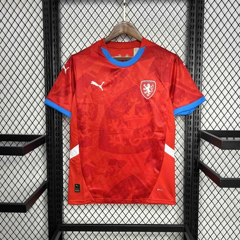 Camisa República Tcheca Home 2024 - Puma - Masculino Torcedor