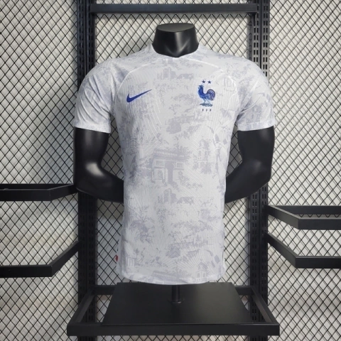Camisa Seleção França Away 22/23 - Adidas - Branca - Masculino Jogador