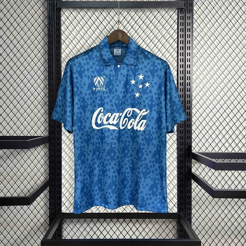 Camisa Cruzeiro Retrô 1993 Azul - Finta - comprar online