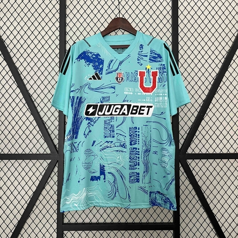 Camisa Universidad de Chile Goleiro 24/25 - Adidas - Masculino Torcedor