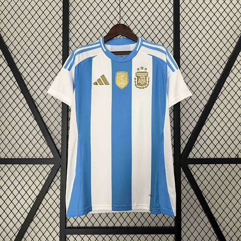 Camisa Argentina Home 2024 - Adidas - Masculina Torcedor
