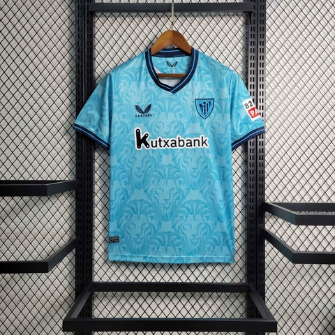 Camisa Athletic Bilbao Away 23/24 - Castore - Masculino Torcedor