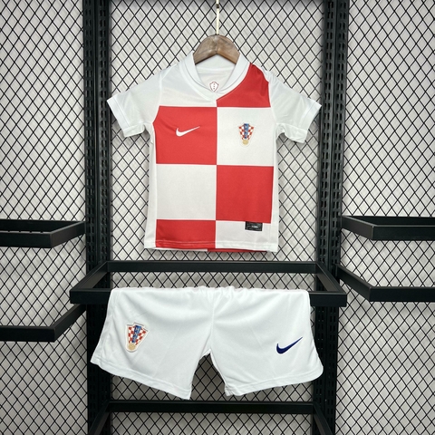 Conjunto Infantil Croácia Home 24/25 - Nike